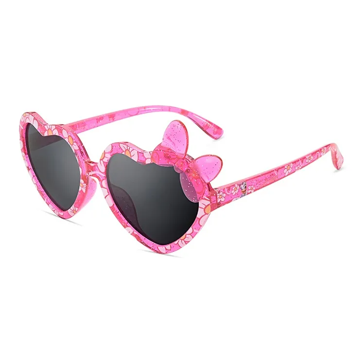 Disney Minnie Series PC Irregular Shape Sun Lenses Kids' Multicolor/Pink/Plum Red-6