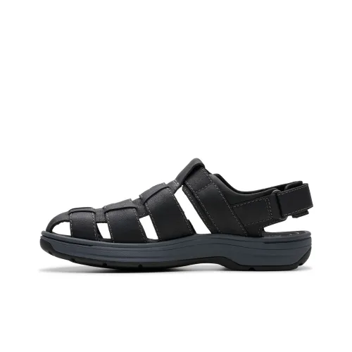 Clarks Beach Sandals Men Black