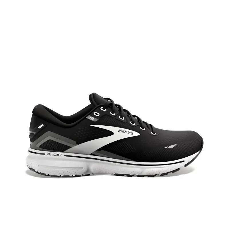 Brooks Men's Ghost 15 'Black Blackened Pearl'-1