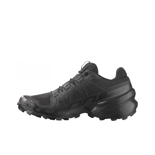 SALOMON Cross Hiking / Trekking Shoes Women's Low-Top Black