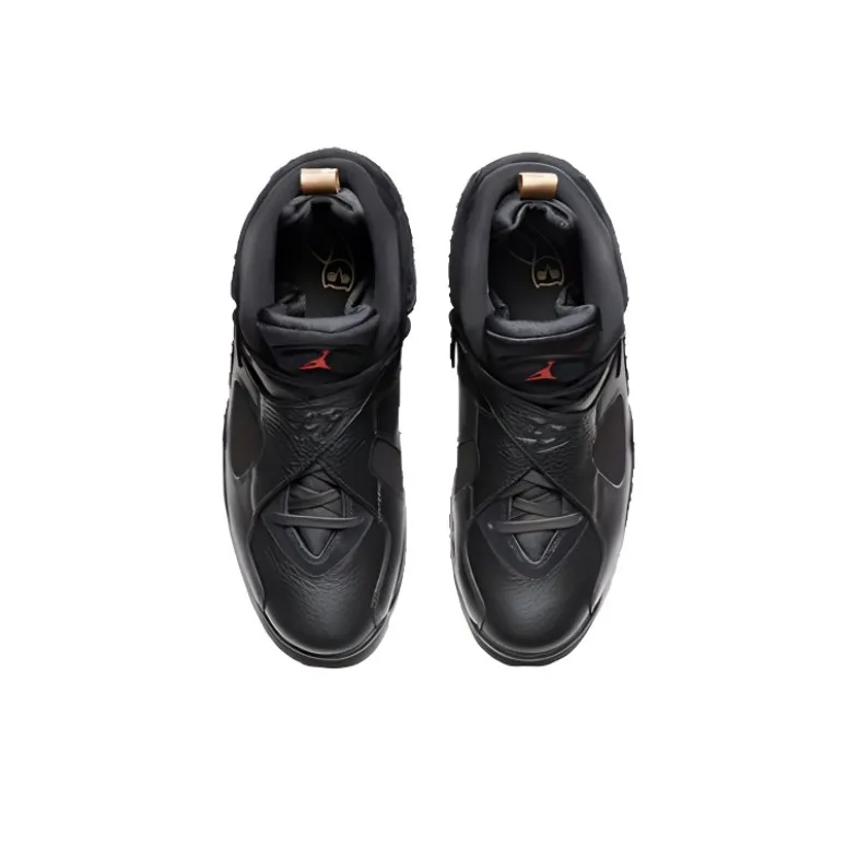 Jordan 8 Retro Ovo Black-2
