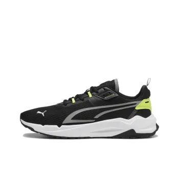 Puma Stride 'Black Electric Lime'