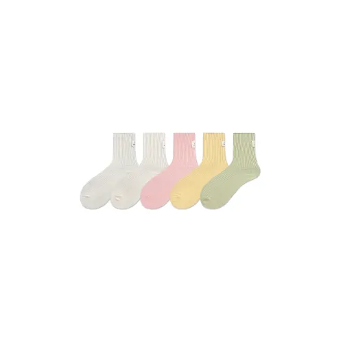 COTTON CHEESE Unisex Mid-Calf Socks