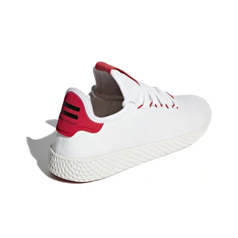 Adidas Tennis Hu Pharrell White Scarlet-3