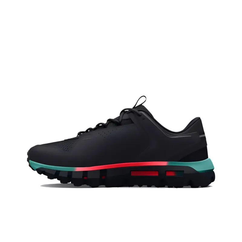 Under Armour Anti Slip Wear Resistant Low Top Running Shoes Men's Black-0