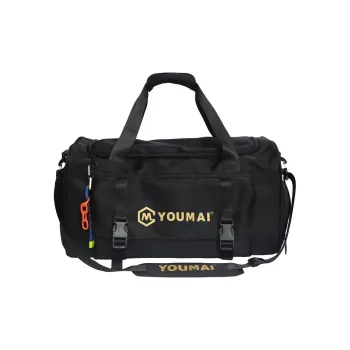NIGEER Nylon Gym Bag Large Size Unisex Black/Turquoise/Yellow/Pink/Khaki/Army Green