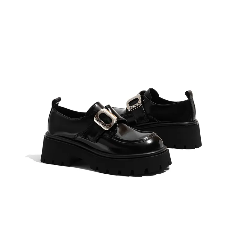 Old Meow Loafers 6cm Women's Black-2