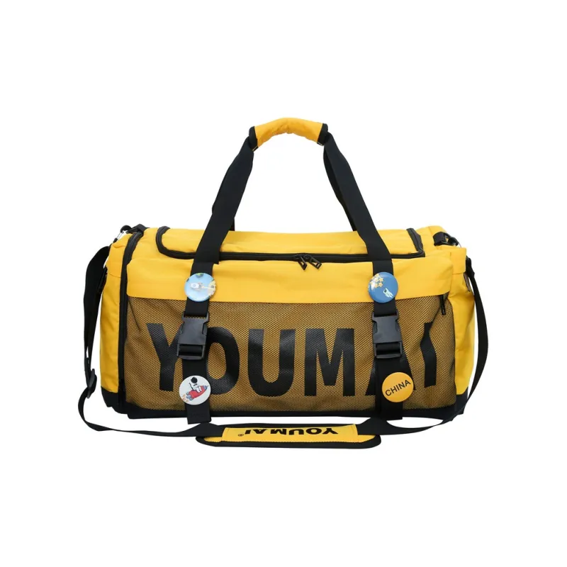 NIGEER Oxford Gym Bag Medium Size Unisex Black/Pink/Yellow/Army Green/Gray/Red/Turquoise-6