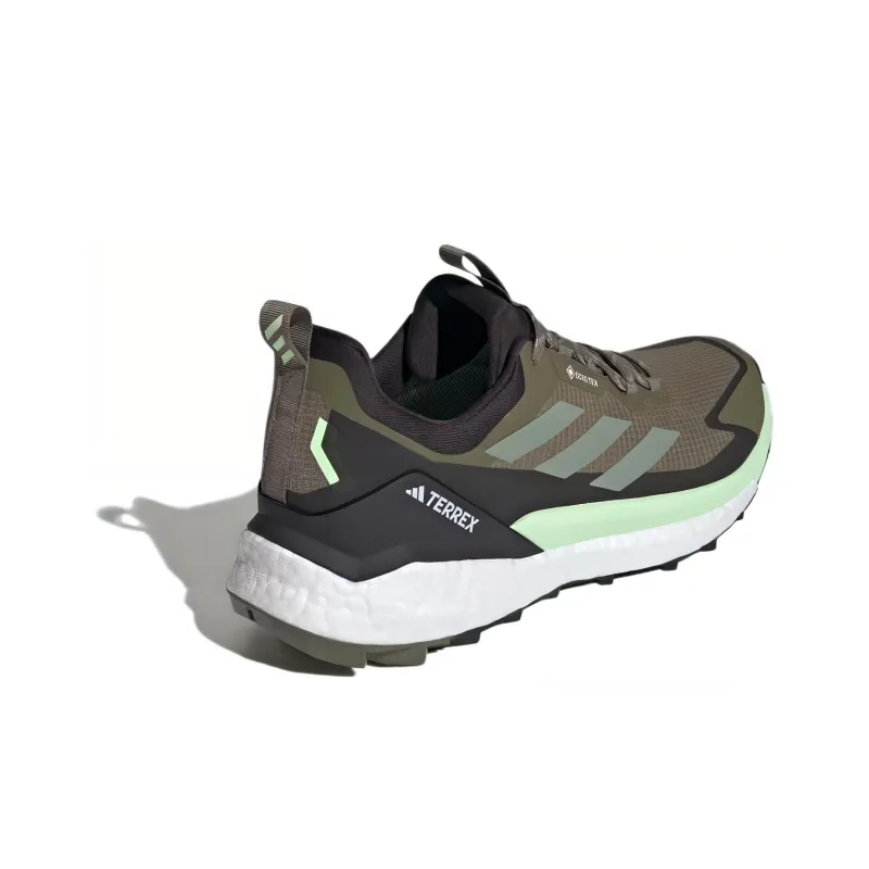 Adidas Terrex Free Hiker 2.0 Low Gore Tex Olive Strata Silver Green Core Black-3