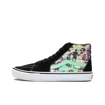 Vans Skate Sk8 Hi Shroom Doom Black Green