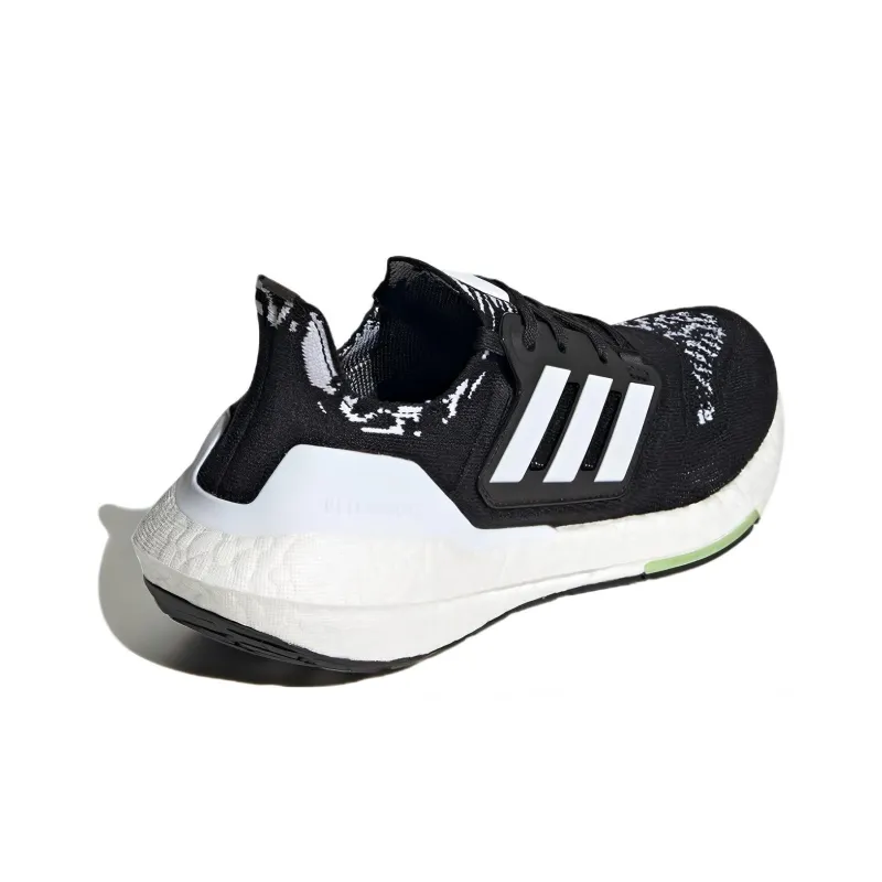 Adidas UltraBoost 22 'Black White Almost Lime' Women's-3
