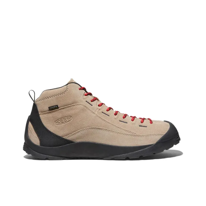 KEEN Jasper Mid WP Cushioning Wear Resistant Low Top Outdoor Shoes Men's Brown-1