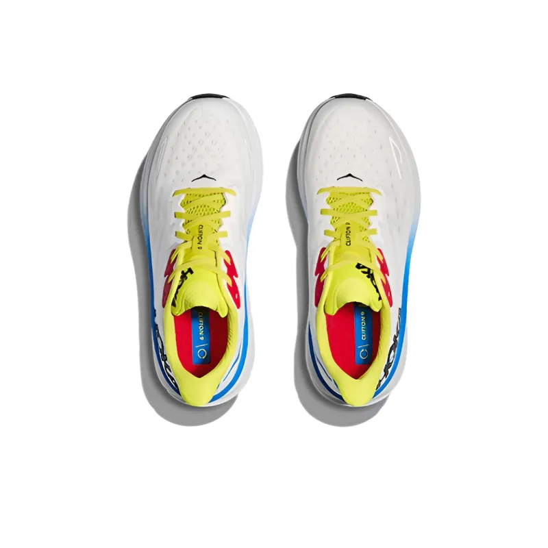HOKA ONE ONE Clifton 9 Blanc De Blanc Virtual Blue-3