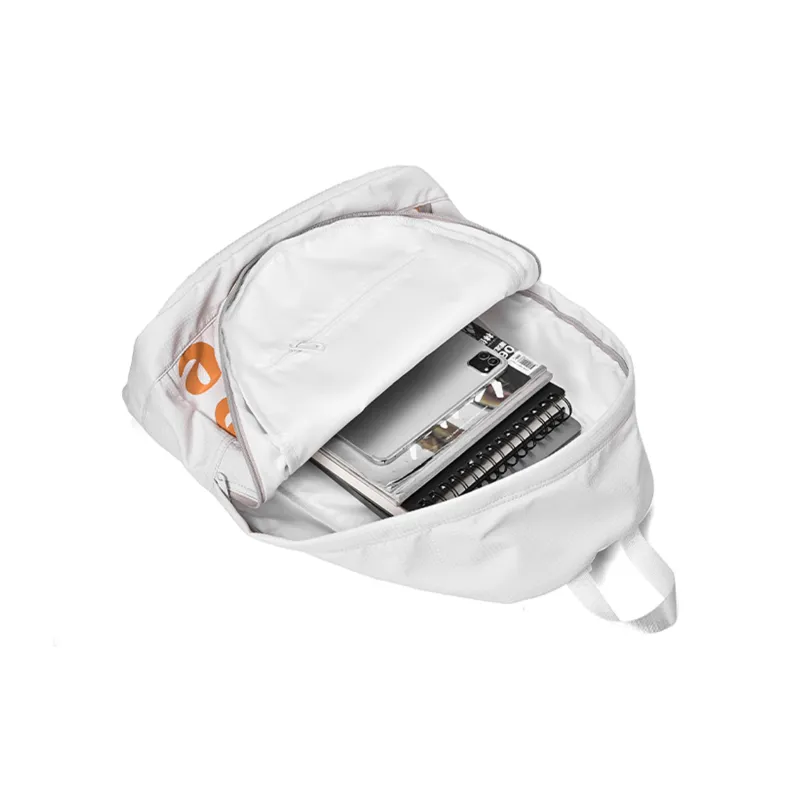 FINITE LOOP Recycled Material Backpack Regular Unisex Beige-3