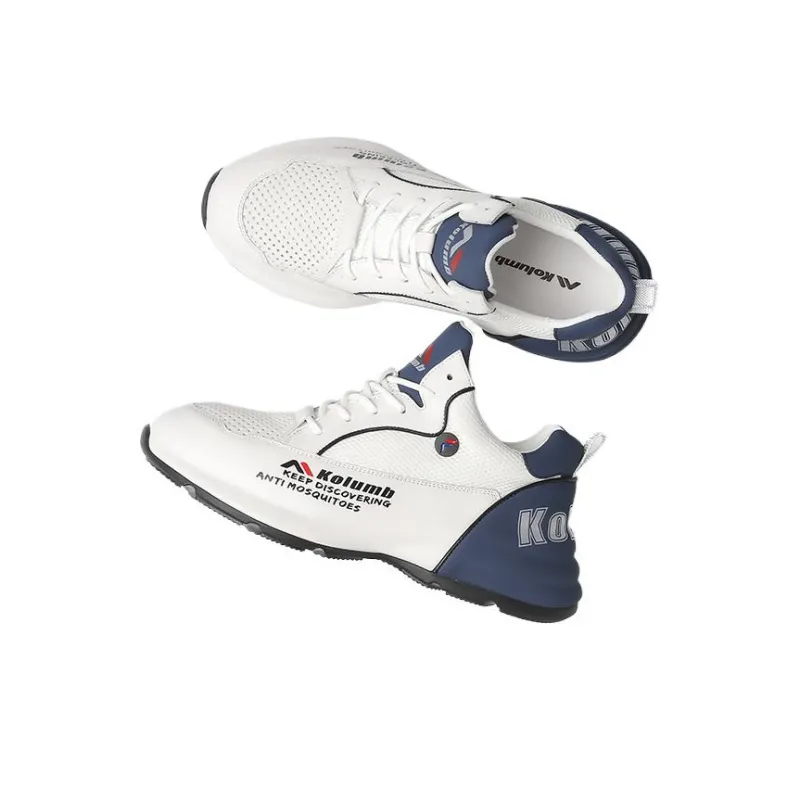 KOLUMB Slip Resistant, Abrasion Resistant, Breathable, Lightweight Low Top Casual Shoes Men's-2