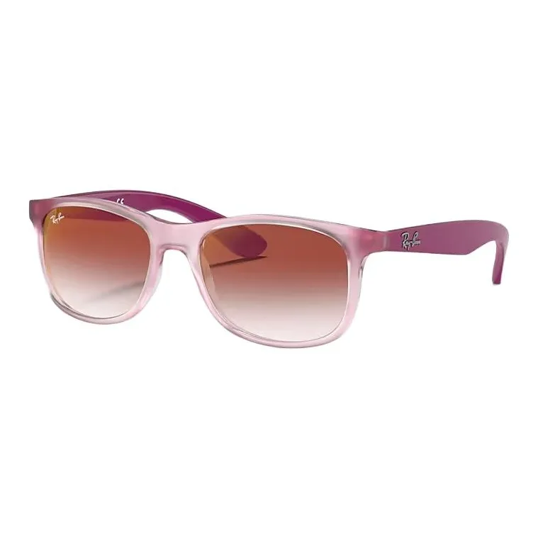 RayBan Injection Molding Square Sunglasses Kids' Pink-0