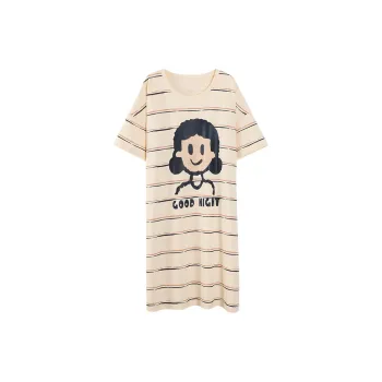 Qin Jing Nightgown Women's White