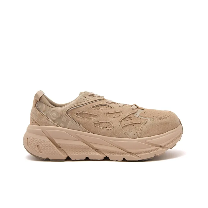 HOKA ONE ONE Clifton L Suede Shifting Sand Dune All Gender-1