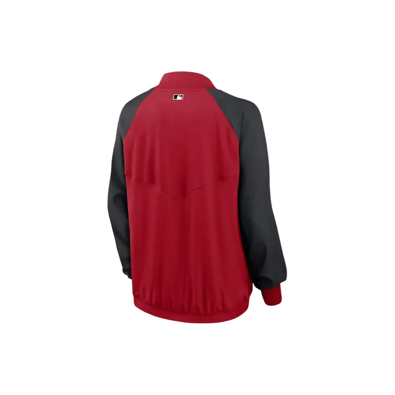 Nike x MLB Collaboration Cincinnati Reds Women's Full-Zip Jacket Jackets Coats Women's Red-1