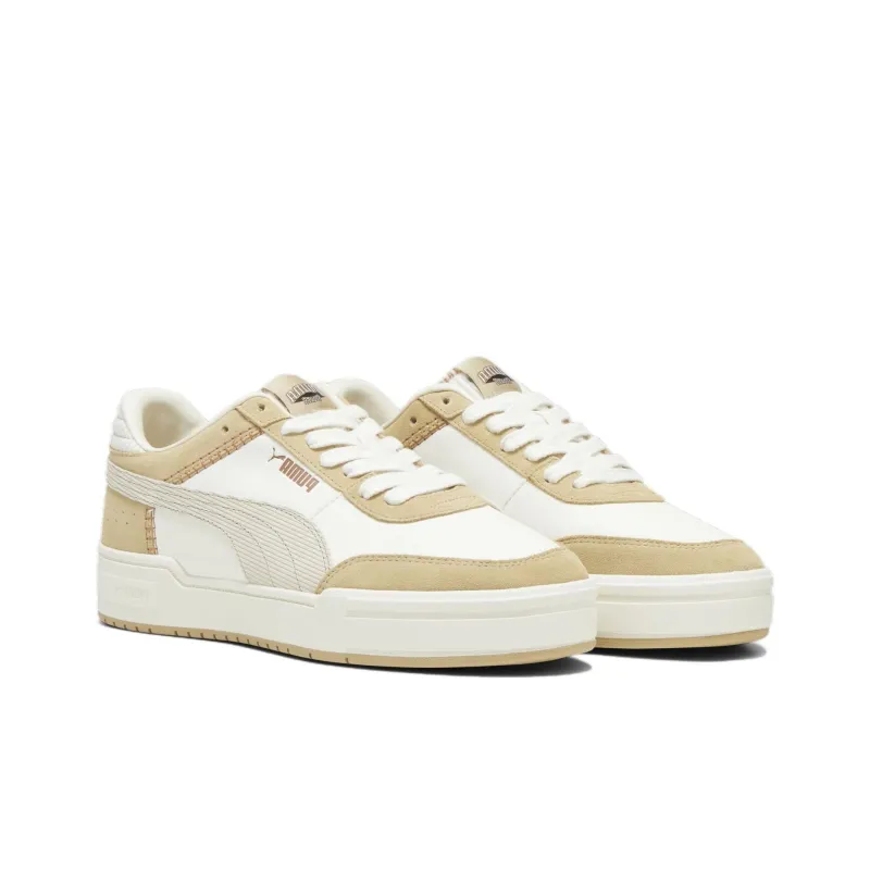 PUMA Ca Pro 'Sport For The Fanbase' Anti Slip Wear Resistant Low Top Skateboard Shoes Unisex White Yellow-3