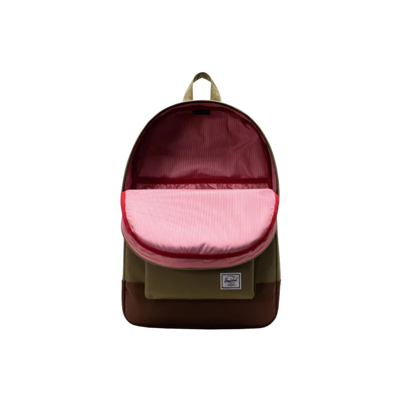 Herschel Polyester Backpack Unisex Olive Green-3