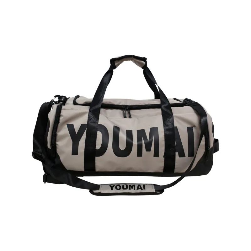 NIGEER Nylon Gym Bag Large Size Unisex Black/Pink/Yellow/Red/Gray-13