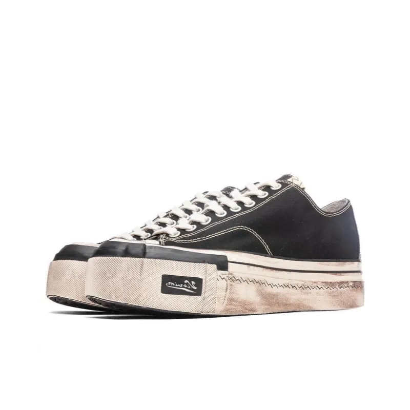 Visvim Skagway Platform Shoes Men's Black-2