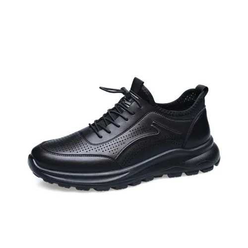 Mulinsen Casual Shoes Men Low-Top Black