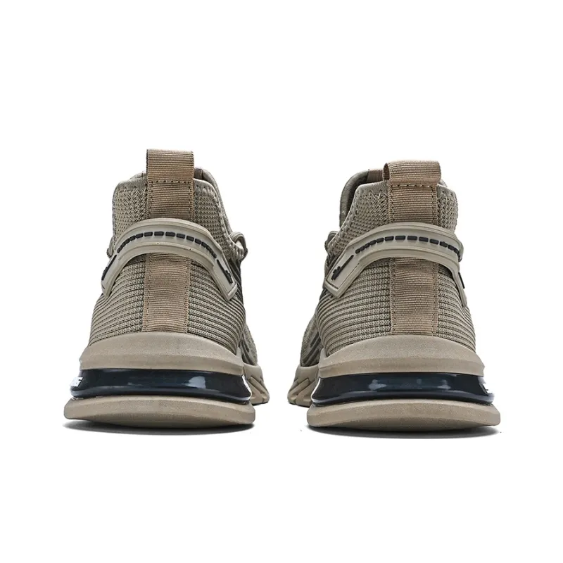Binary Support Lightweight Low Top Casual Shoes Men's Khaki-5