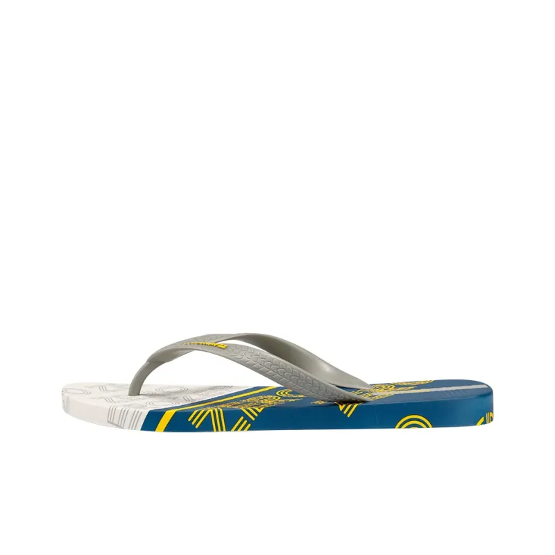 HOTMARZZ Flip Flops Men's Gray/Dark Blue-1