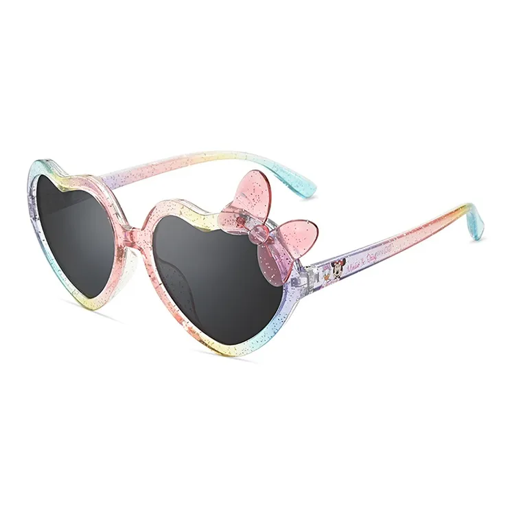 Disney Minnie Series PC Irregular Shape Sun Lenses Kids' Multicolor/Pink/Plum Red-0