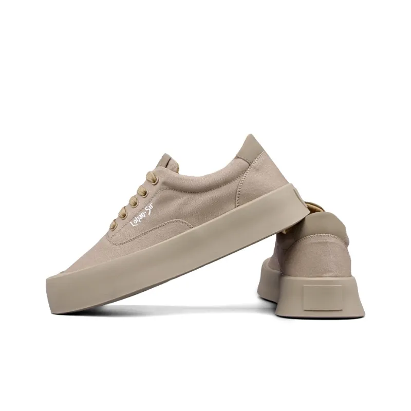 LOHAN·SIR Durable Breathable Lightweight Low Top Canvas Shoes Men's-9