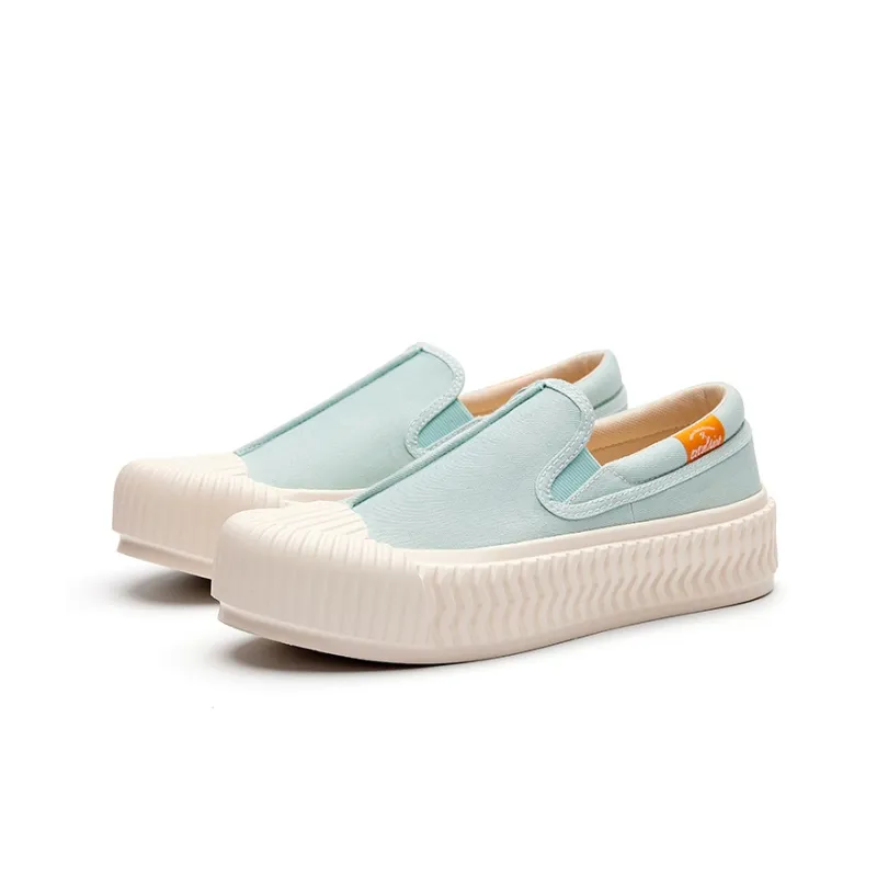 Excelsior Canvas Shoes Unisex Low Top Malta Blue/Brunswick Green/Snowflake Stone White-6