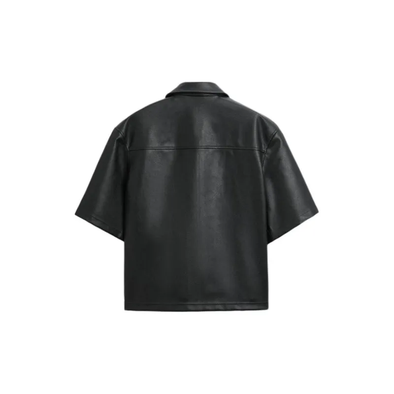 ZARA Jackets Men Black-1