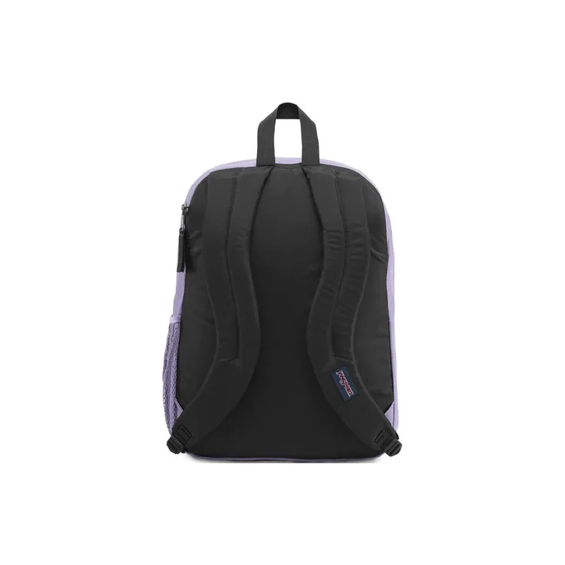 JanSport Recycled Polyester Backpack Large Size Men's Light Purple-2
