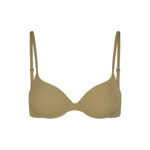 SKIMS FITS EVERYBODY PUSH-UP BRA Bra Women's 1 Pack KHAKI/Khaki