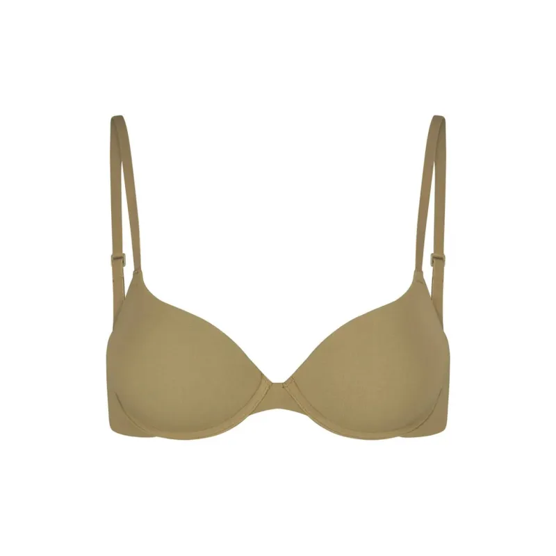 SKIMS FITS EVERYBODY PUSH-UP BRA Bra Women's 1 Pack KHAKI/Khaki-0