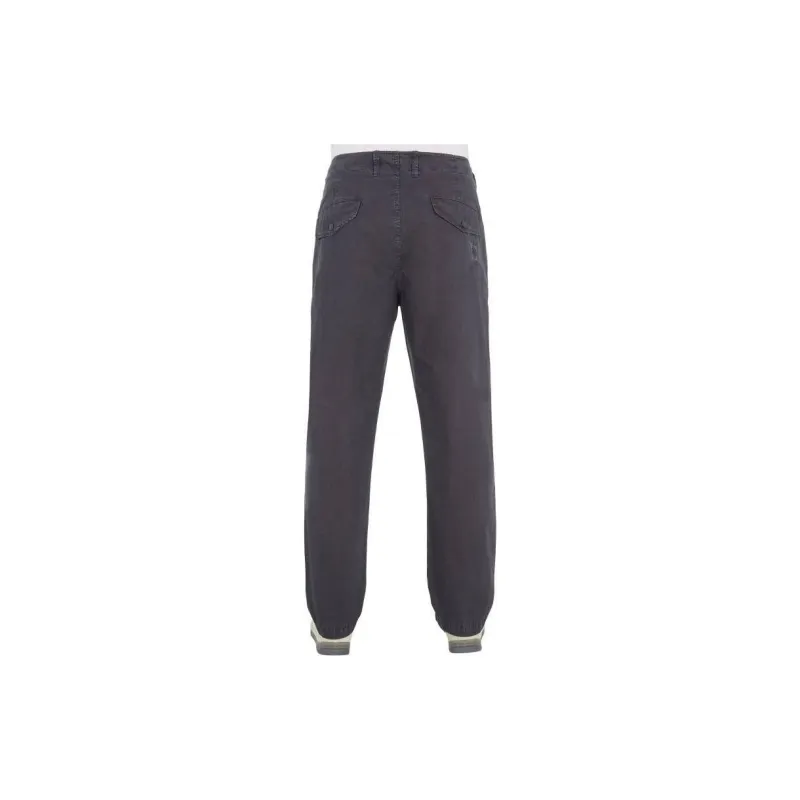 STONE ISLAND 432f1 Weatherproof Cotton Canvas_ Ghost Piece Casual Pants Men's Steel Gray-1