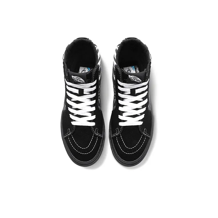Sk8 Vans Hi ComfyCush 'Mixed Media Black Checker'-3
