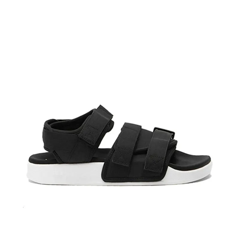 Adidas Adilette Sandal Beach Sports White Sandals 'Black White' Women's-1