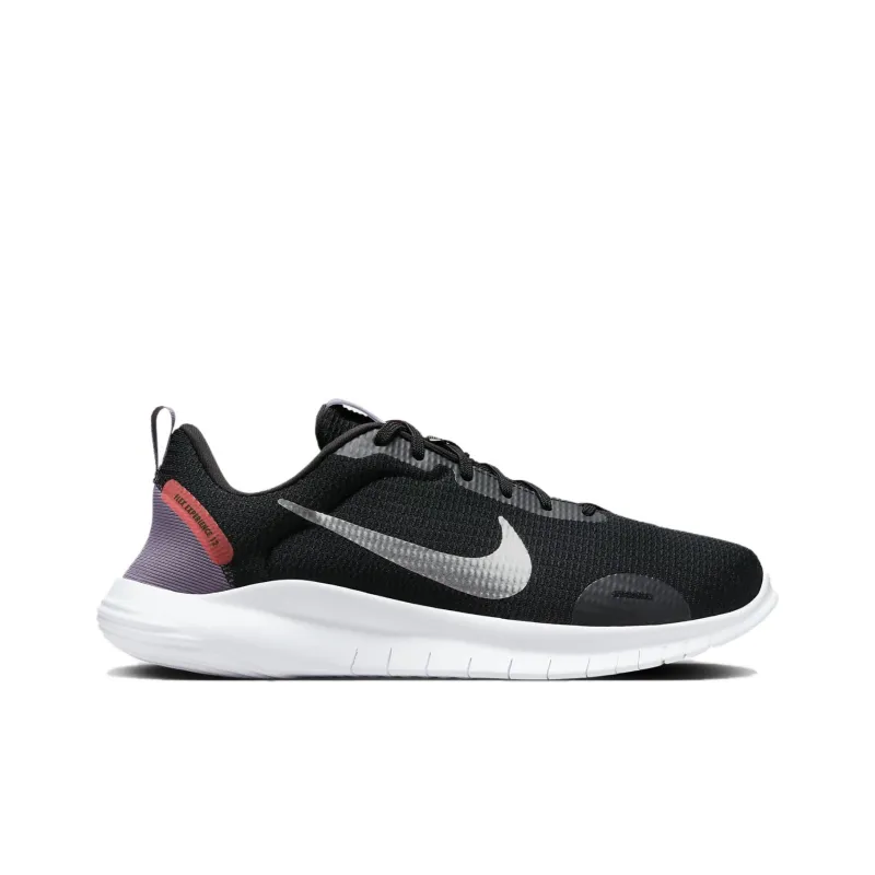Nike Flex Experience Run 12 Black Daybreak Bright Crimson Metallic Silver Women's-1