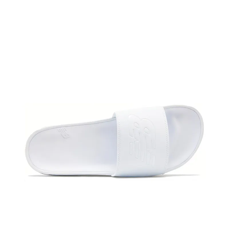 New Balance 200 Series White Slippers-2