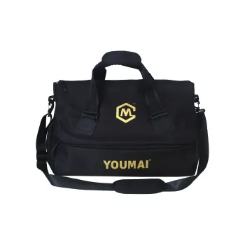NIGEER Nylon Gym Bag Large Size Unisex Black/Gray/Pink/Red