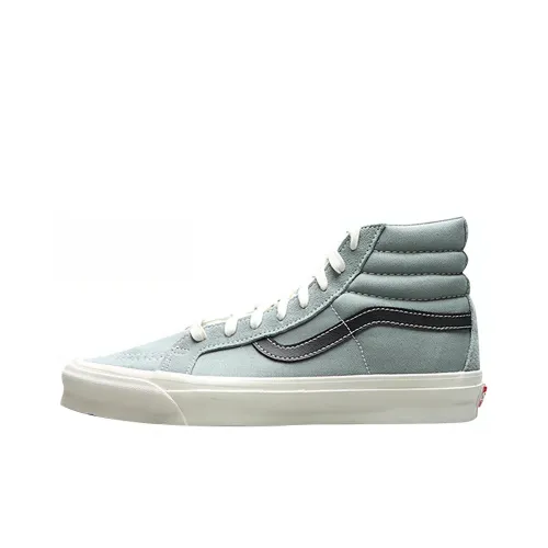 Vans SK8 Skateboard Shoes Unisex High-Top Gray