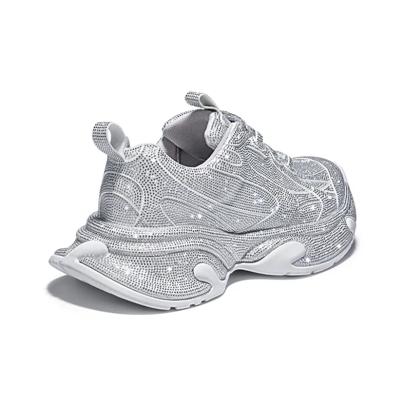 SALAXI Cushioning, Breathable, Lightweight, Height Increasing Low Top Chunky Sneakers Unisex-7