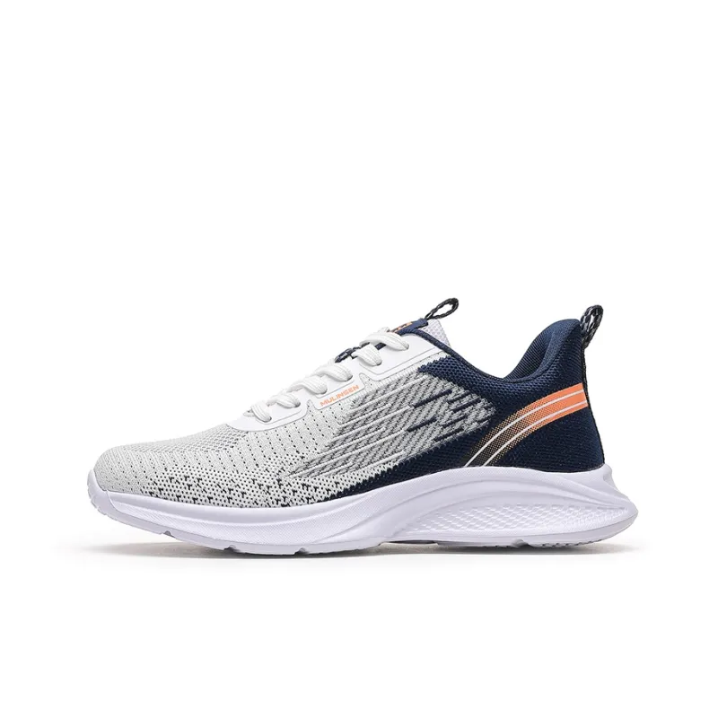 Mulinsen Casual Shoes Unisex Low Top White Blue Orange/White Green Orange-0