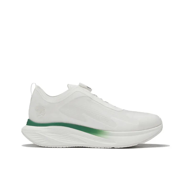 DESCENTE Enerzite Cushioning And Breathable Low Top Casual Running Shoes Men's White-1