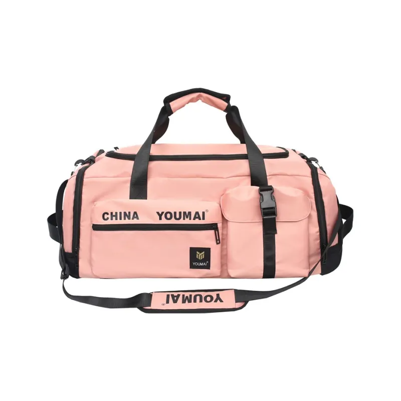 NIGEER Nylon Gym Bag Large Size Unisex Red/Army Green/Yellow/Khaki/Black/Blue/Pink-10