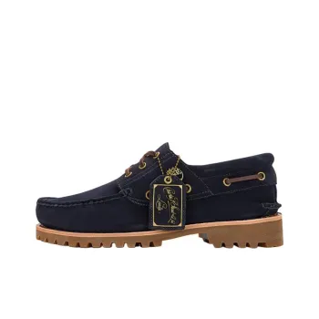 Timberland Suede Logo plaque Boat Shoes