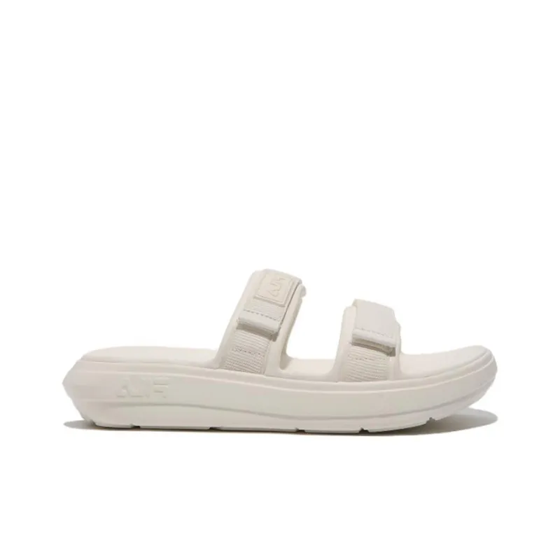 FILA Fong Sandals Rubber Sole Slide Slippers Unisex Beige-1